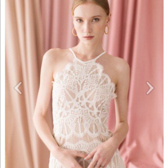 Chicwish lace halter dress - Picture 2 of 8